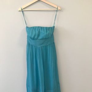 J. Crew strapless chiffon dress